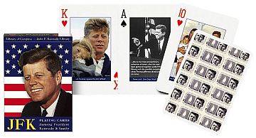 Карты игральные Piatnik: Президент Кеннеди и его семья, 55 листов (1158)